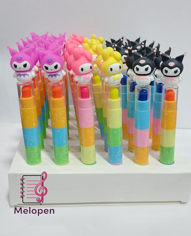 هایلایتر فانتزی چندرنگ کرومی و ملودی 