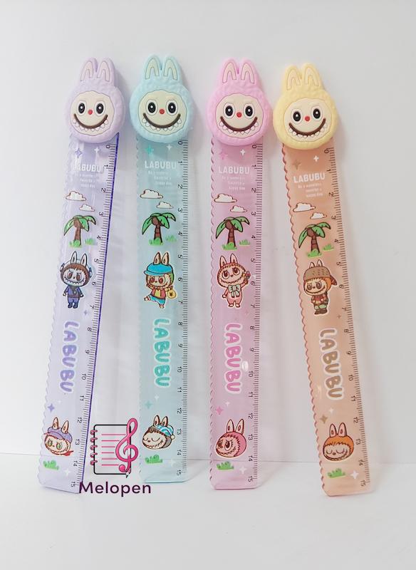 خط کش 15سانتی طرح لبوبو