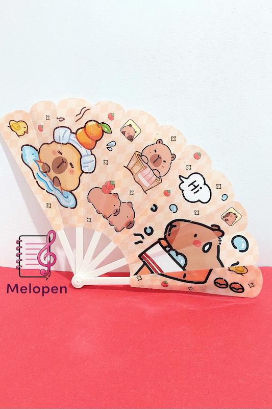 بادبزن دستی طرح کاپی بارا