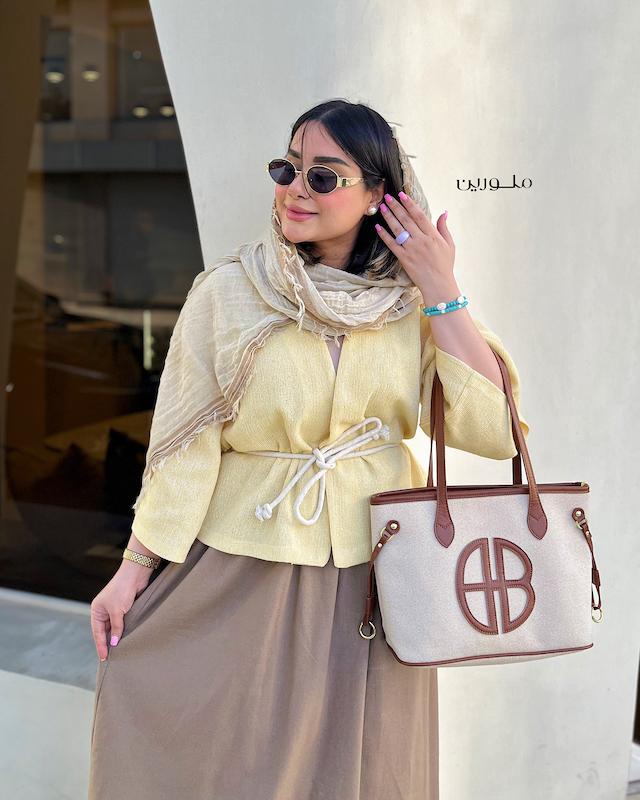 مانتو لینن حصیری