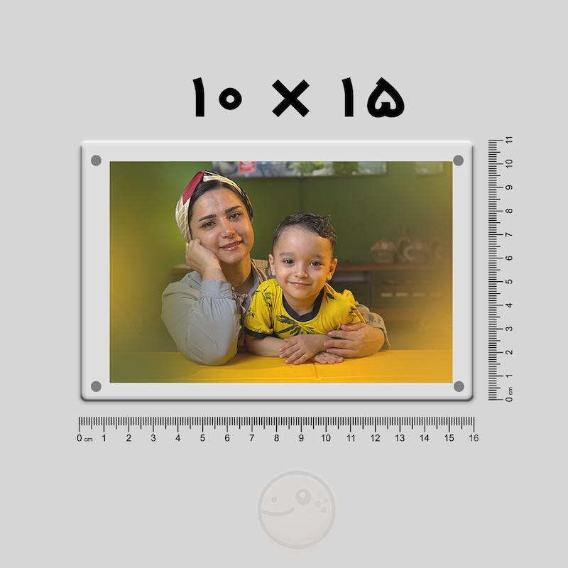 قاب عکس شیشه ای ۱۰ در ۱۵