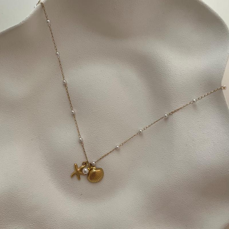 گردنبند ستاره و صدف