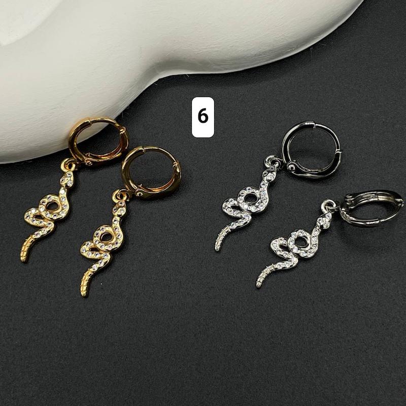 گوشواره طرح مار