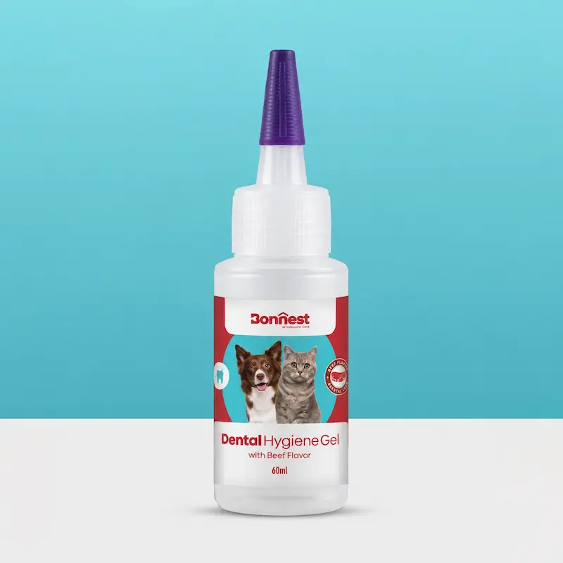 ژل بهداشت دهان و دندان بونست با طعم گوشت (Bonnest Dental Hygiene Gel - Beef)