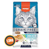 غذای خشک گربه بالغ ونپی بدون غلات با طعم مرغ | Wanpy Grain Free Adult Cat Chicken- بسته ۱.۵ کیلویی