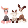 عروسک سگ و گربه طرح سه کله پوک Animals Plush Soft Toy