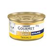 کنسرو گربه گورمت گلد با بافت ریزشده مرغ 85 گرم | Gourmet Gold kiyilmis Chicken 85g