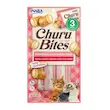 تشویقی نرم گربه اینابا چورو بایتس با طعم مرغ، تن ماهی و سالمون 3 عددی  Inaba Churu Bites Chicken Wraps Tuna with Salmon Recipe