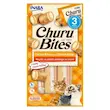 تشویقی نرم گربه اینابا چورو بایتس با طعم مرغ 3 عددی  Inaba Churu Bites Chicken Recipe Wraps Chicken Recipe