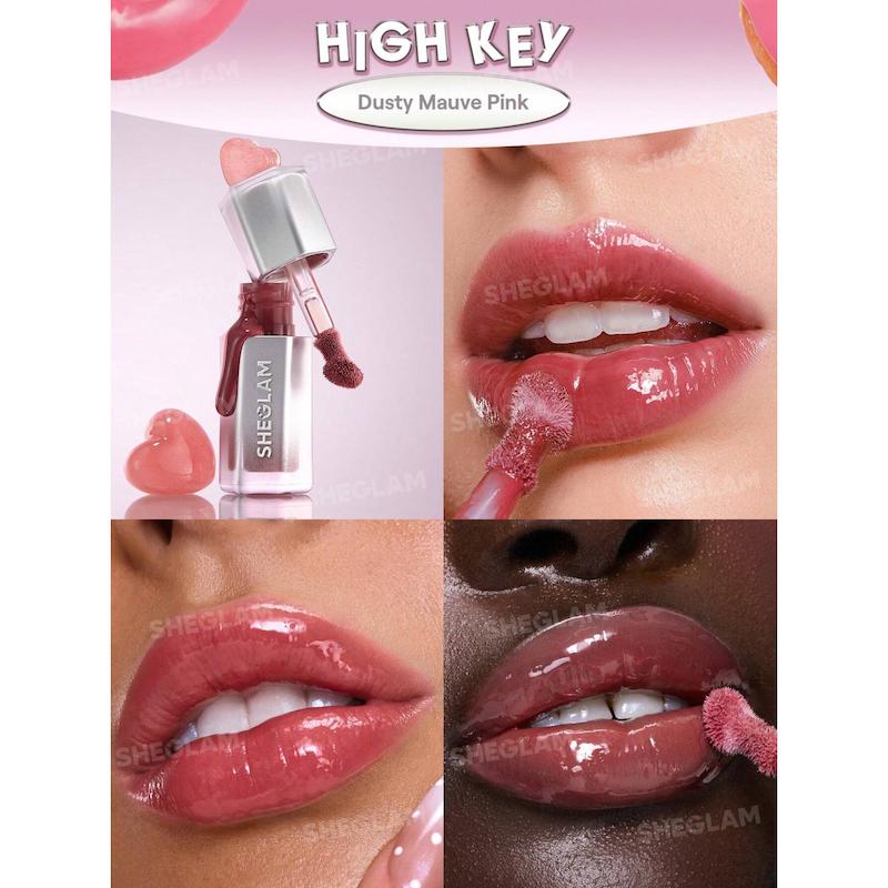 لیپ گلاس 12 ساعته شیگلم رنگ High Key