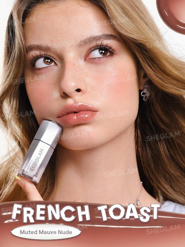 لیپ گلاس 12 ساعته شیگلم رنگ French Toast