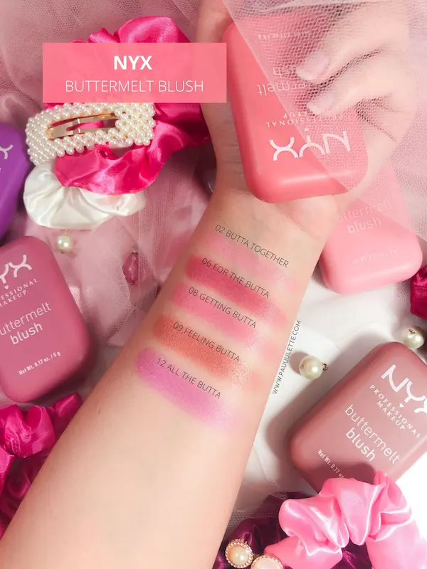 رژگونه buttermelt نیکس رنگ 02 BUTTA TOGETHER 