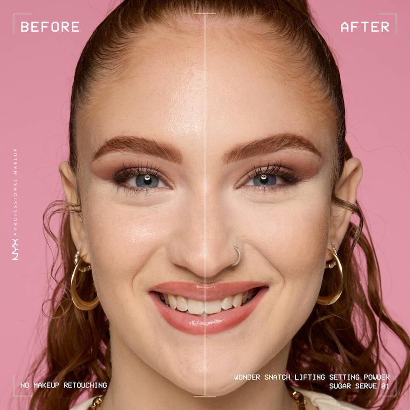 پودر فیکس NYX رنگ Sugar Serve مدل Wonder