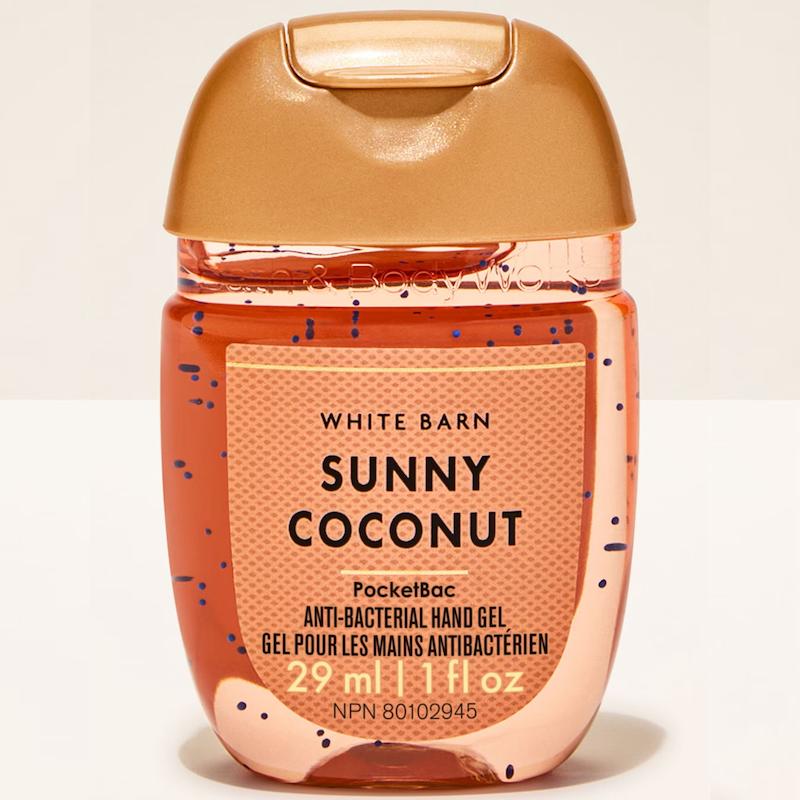 ژل دست بث اند بادی رایحه Sunny Coconut