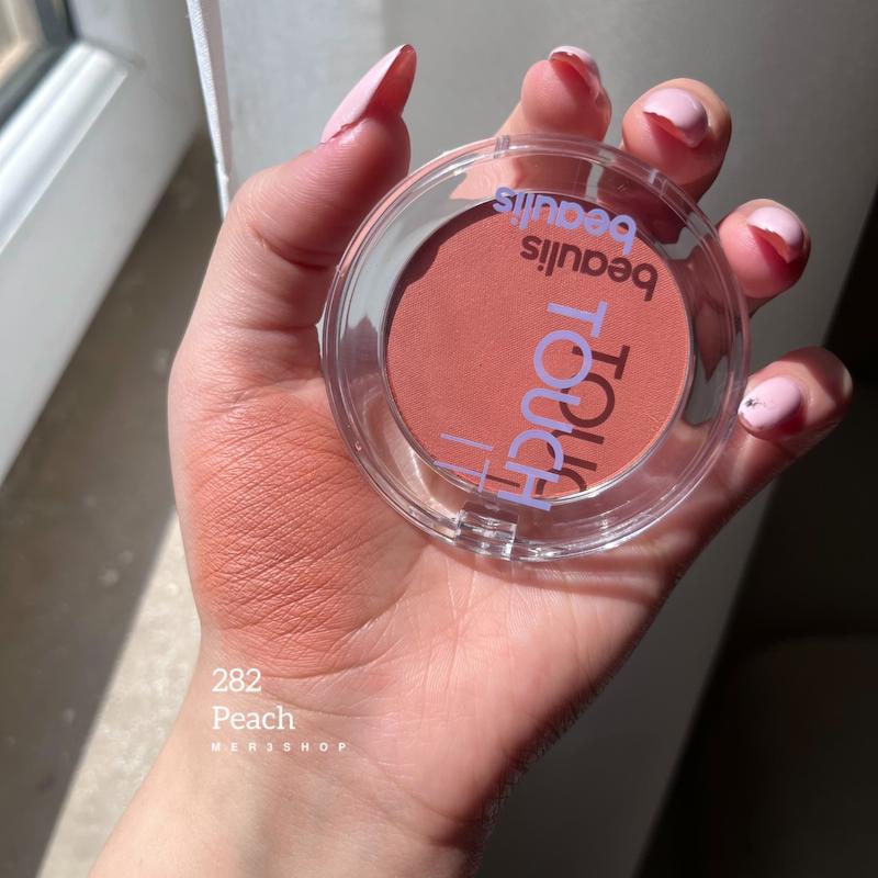 رژگونه تکی BEAULIS رنگ peach