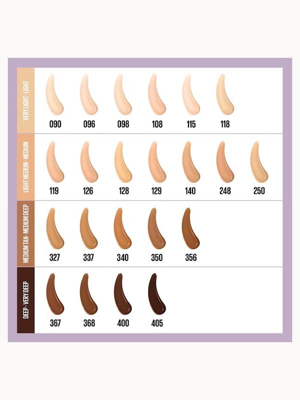 کرم پودر شماره 098 لومی مات Maybelline