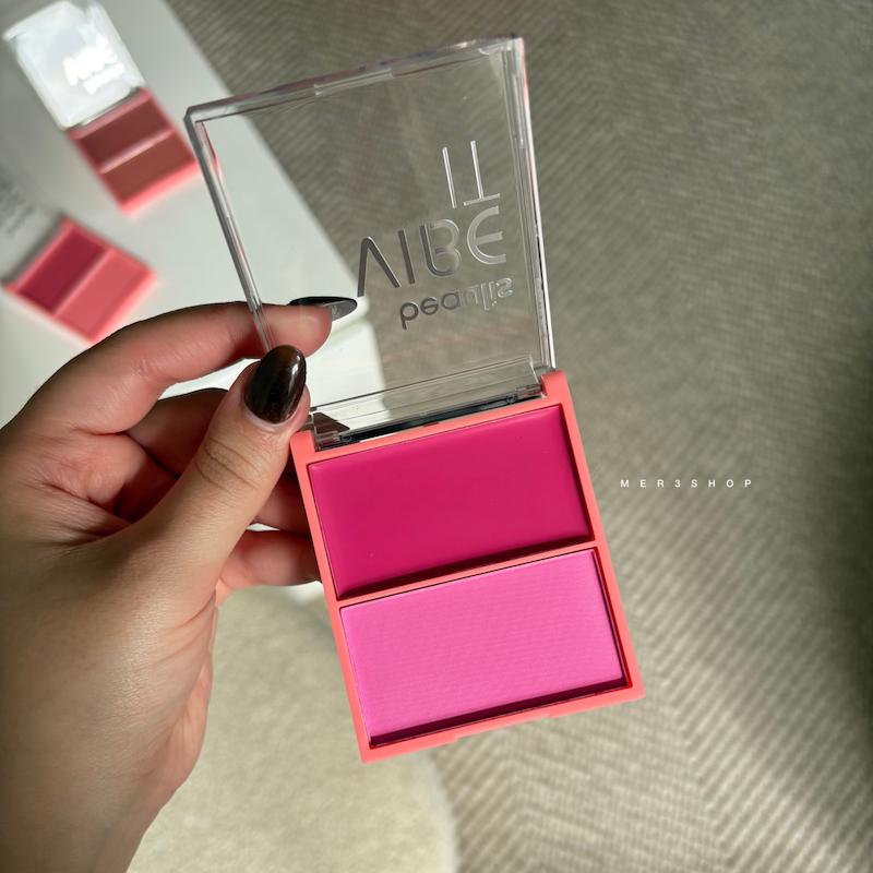 رژگونه دوتایی BEAULIS رنگ pink mirage