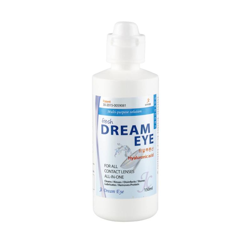 مایع لنز و محلول شست و شوی Dream eye 150ml