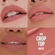 رژلب جامد سرمی میبلین رنگ 001 Crop Top