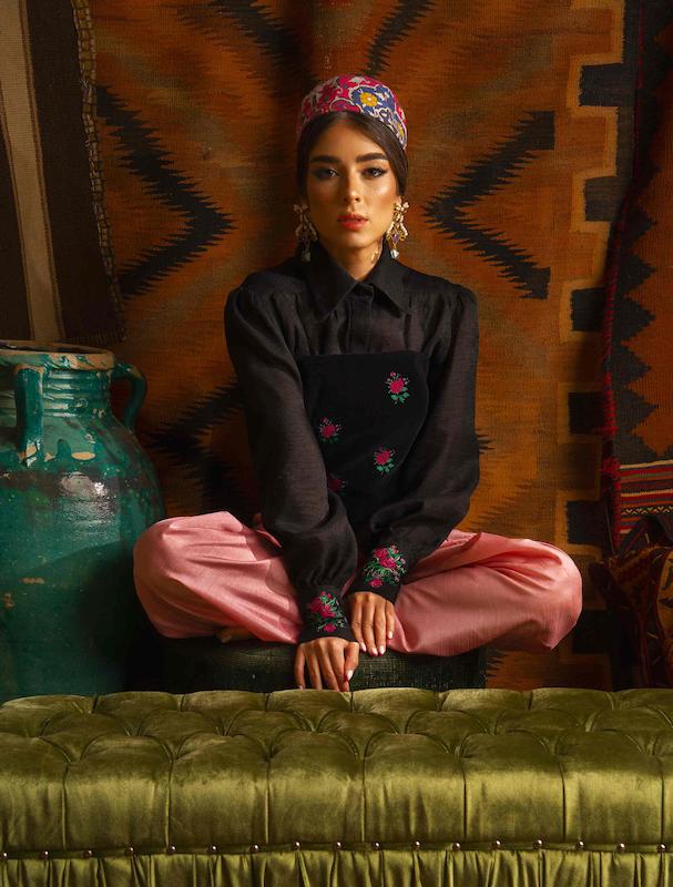 شومیز گل