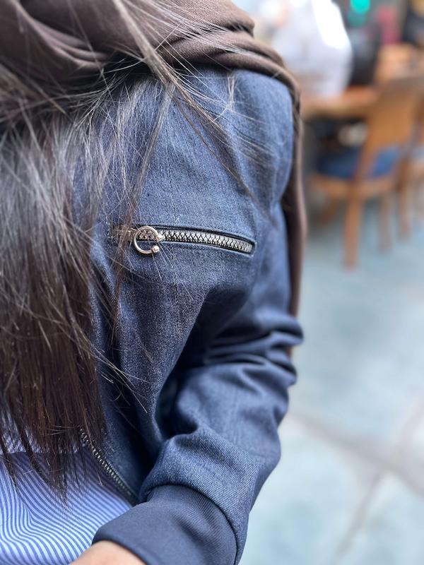 بامبر جکت جین