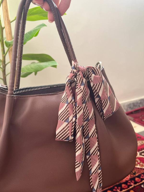 تویلی طرحدار حریر پک ۱۲ تایی