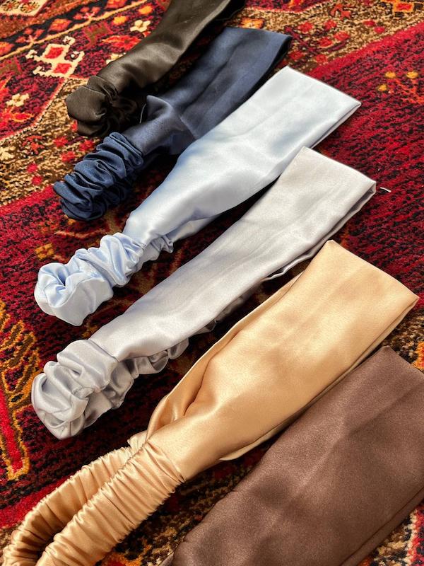 هدبند ساتن پک ۱۲ تایی