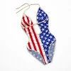 مایو پشت‌باز طرح پرچم آمریکا