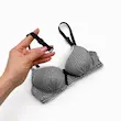 ست سوتین و شورت دخترانه ابر نازک بدون فنر