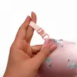 ست سوتین فنردار ساتن طرح قو صورتی