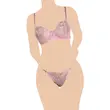 ست شورت و سوتین برند TRT با طرح گل‌دار و رنگ صورتی 010