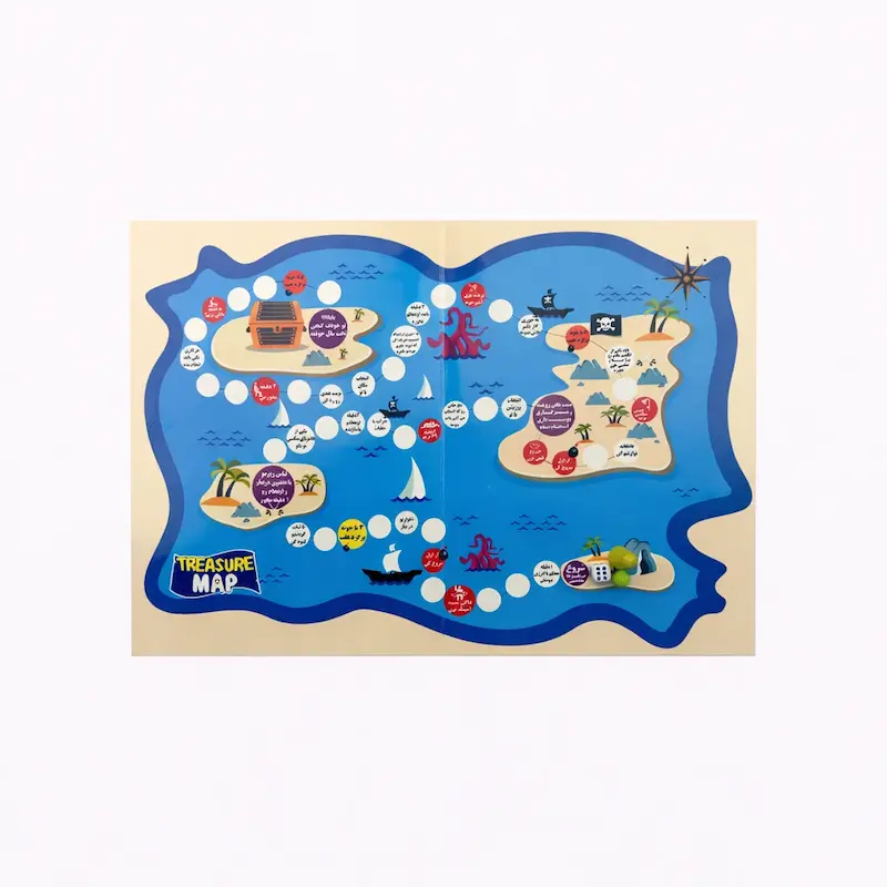 بازی زوجین، بازی عاشقانه، بازی دونفره، بزرگسالان، TreasureMap