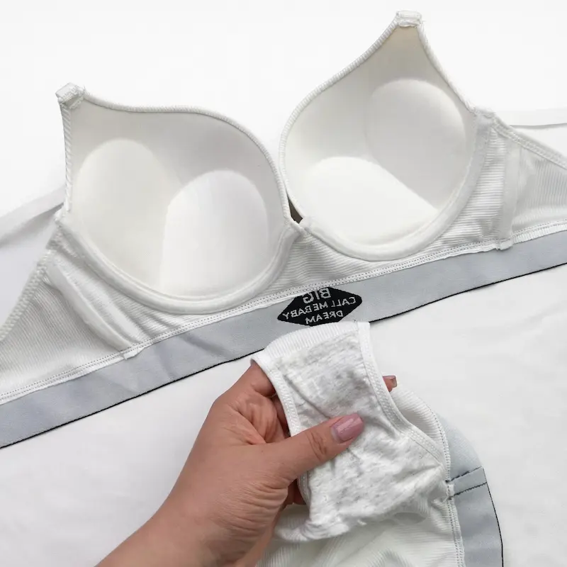 ست اسفنجی اسپرت کبریتی فنردار طوسی و صورتی