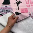 حوله باشگاهی صورتی مدل Pink Energy