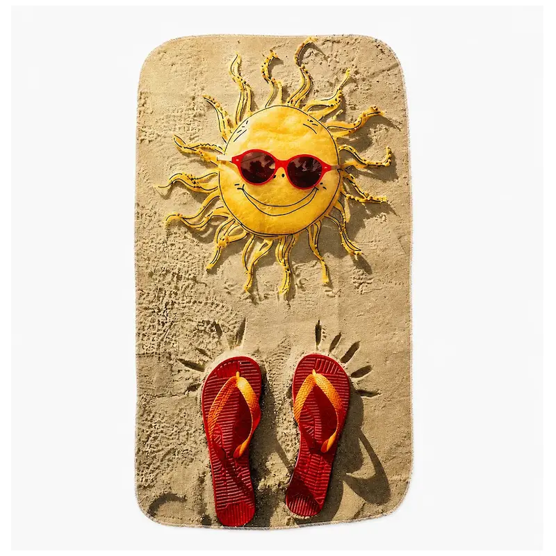 حوله باشگاهی مدل Sunny Beach 50×100