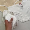شورت کبریتی زنانه پک 6 عددی طرح توت فرنگی نخ پنبه‌ای