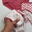 پک شورت زنانه ۳ عددی طرح قلب نخ پنبه