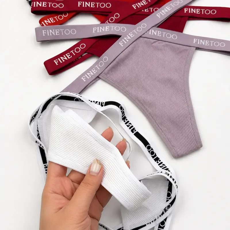 شورت اسپرت دو کشه FINETOO نخ پنبه کشی