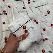 ست بلوز شلوار نخی عروسکی گیلاس 