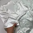 ست بلوز شلوار ساتن عروس زنانه