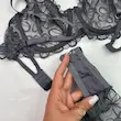 ست شورت و سوتین تور گاز شکوفه 