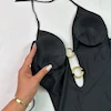 مایو زنانه، مایو پشت باز، مایو مشکی