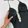 مایو زنانه، مایو پشت باز، مایو مشکی