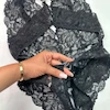 بادی لباس خواب فاق باز مشکی