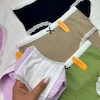 شورت زنانه کبریتی نخ پنبه لبه گیپوری  وارداتی