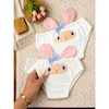 شورت عروسکی دخترانه نخی طرح خرگوش پاپیونی