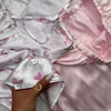 لباس راحتی زنانه، لباس خواب فانتزی، ست ساتن زنانه