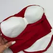 نیم تنه کراپ کبریتی زنانه بند چندحالته