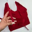 نیم تنه کراپ کبریتی زنانه بند چندحالته