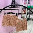 ست لباس خواب ساتن زنانه فانتزی طرح عروسک خرسی